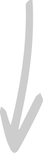 flecha hacia abajo de color blanco